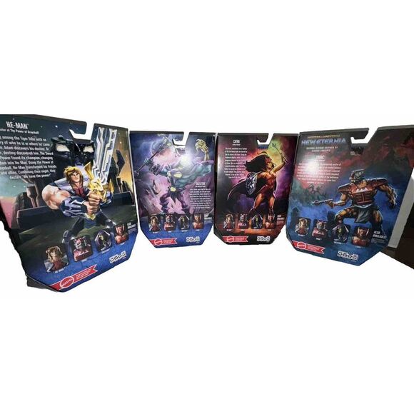 Mattel Masters of the Universe Masterverse Catra,Zodac,He-Man, Skeleton 40th - Picture 7 of 11